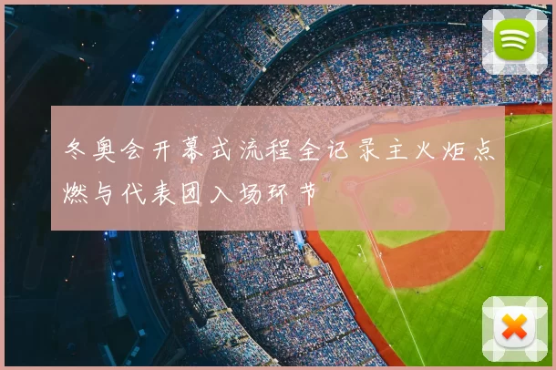 冬奥会开幕式流程全记录主火炬点燃与代表团入场环节